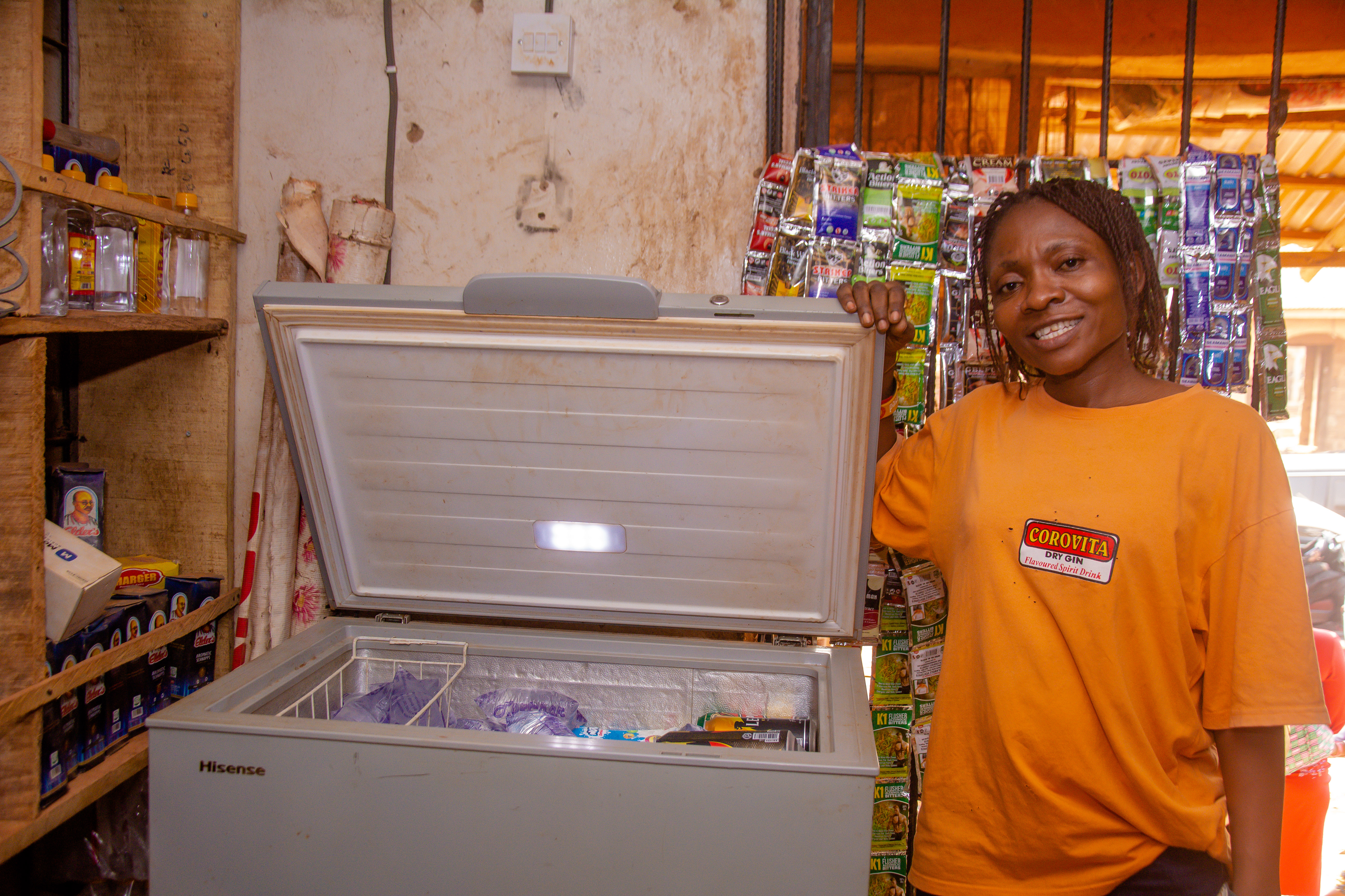 Some of the productive users of 1MW Interconnected Mini-grid in Ibaragun community of Ogun State