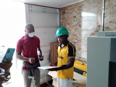 Survey with Site representative, Shimankar Plateau State