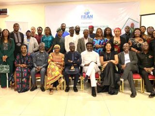 Group photo of participants at REAN Stakeholders_ Forum
