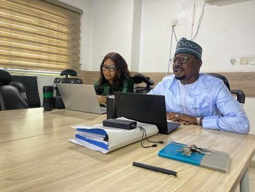 Abba Aliyu - HPMU NEP giving the opening remarks at the 6th OBF Roundtable meeting