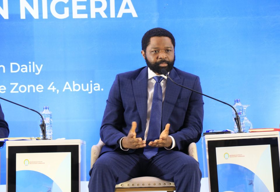 Olufemi Akinyelure, Head, Nigeria Electrification Project on the panel discussing the DARES Framework at the NERC Summit (3)